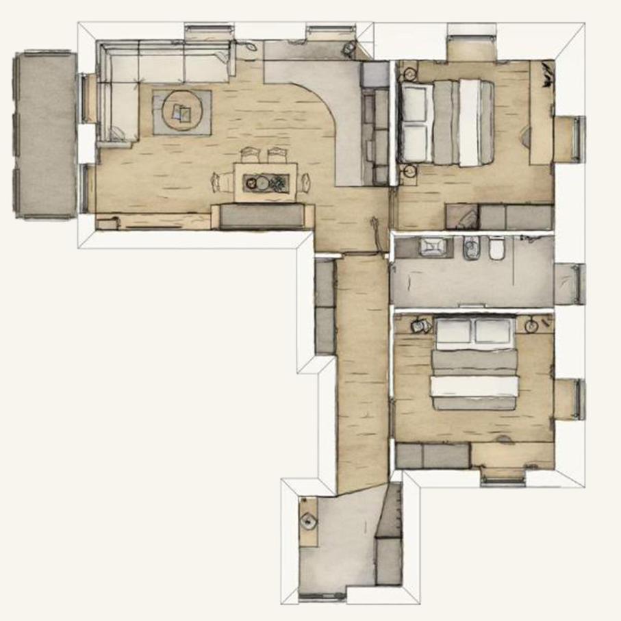 אורטיסיי Villa Dolomiti חדר תמונה